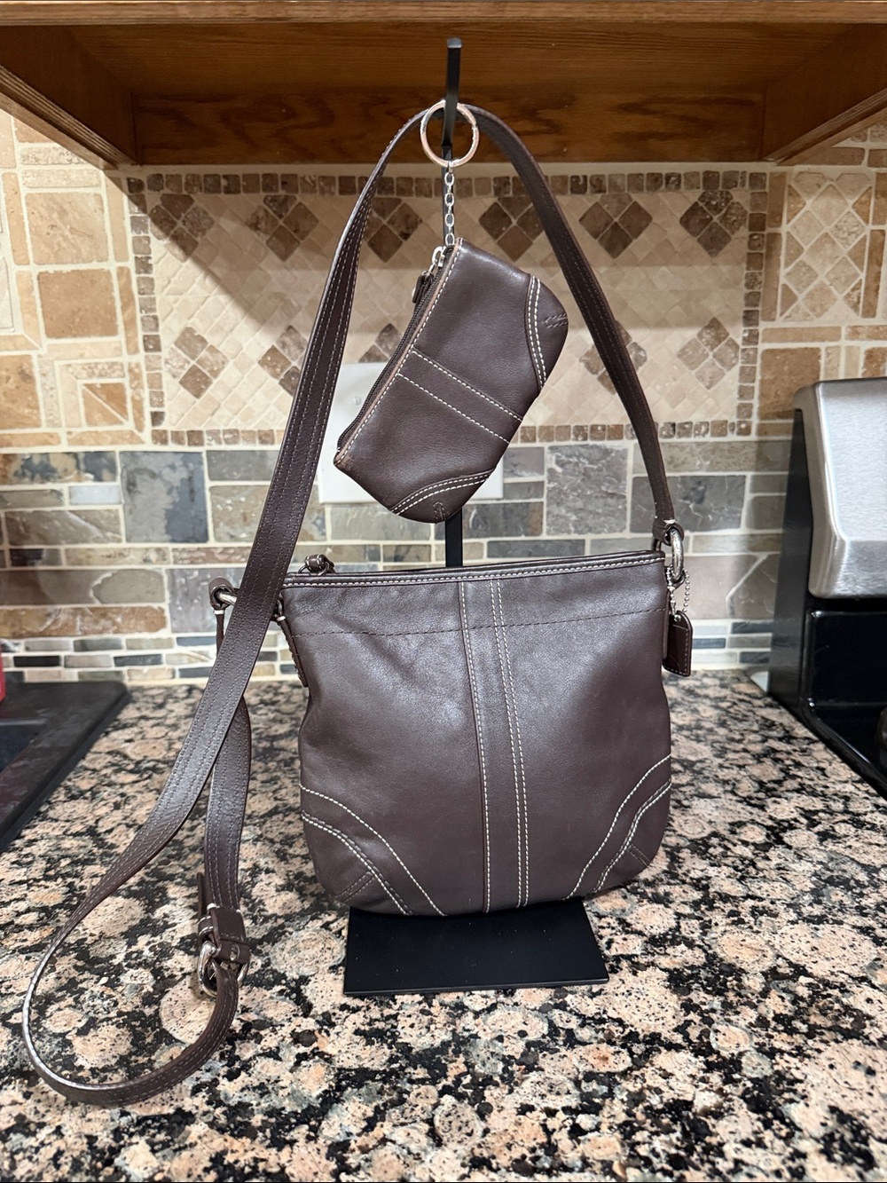 Coach authentic Y2K soho small crossbody & matching coin pouch